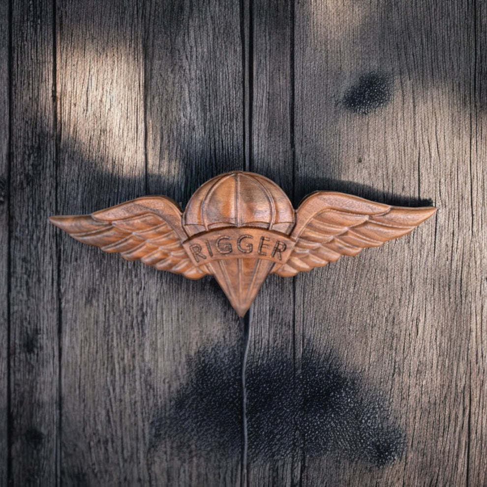 Parachute Rigger Icon Airborne & Parachute Rigger Badge โ Boozewood