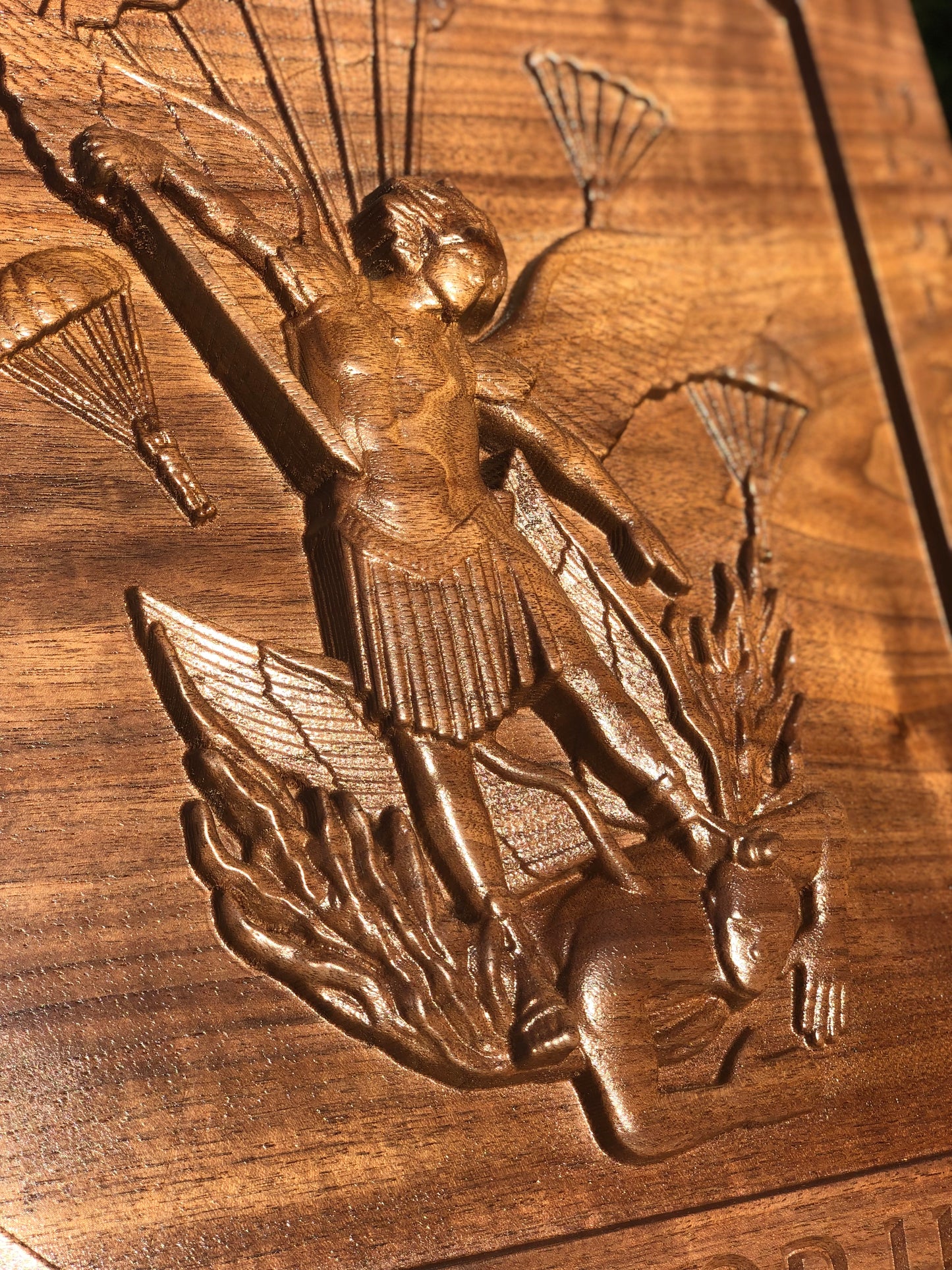 Saint Michaels Paratrooper Plaque